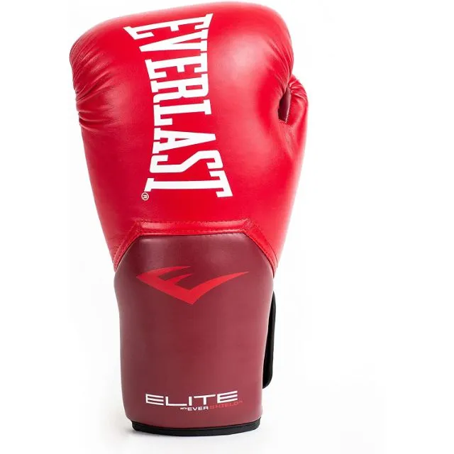 Everlast Pro Style Elite Unisex Training Gloves Red