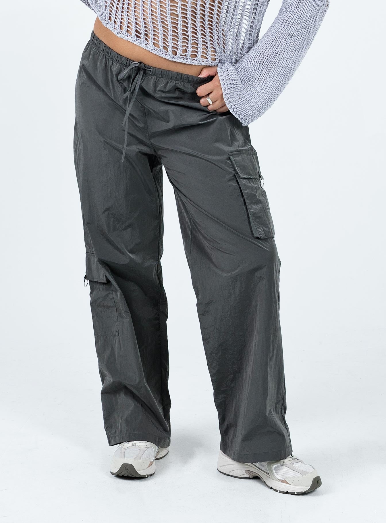 Fernando Parachute Pants Slate