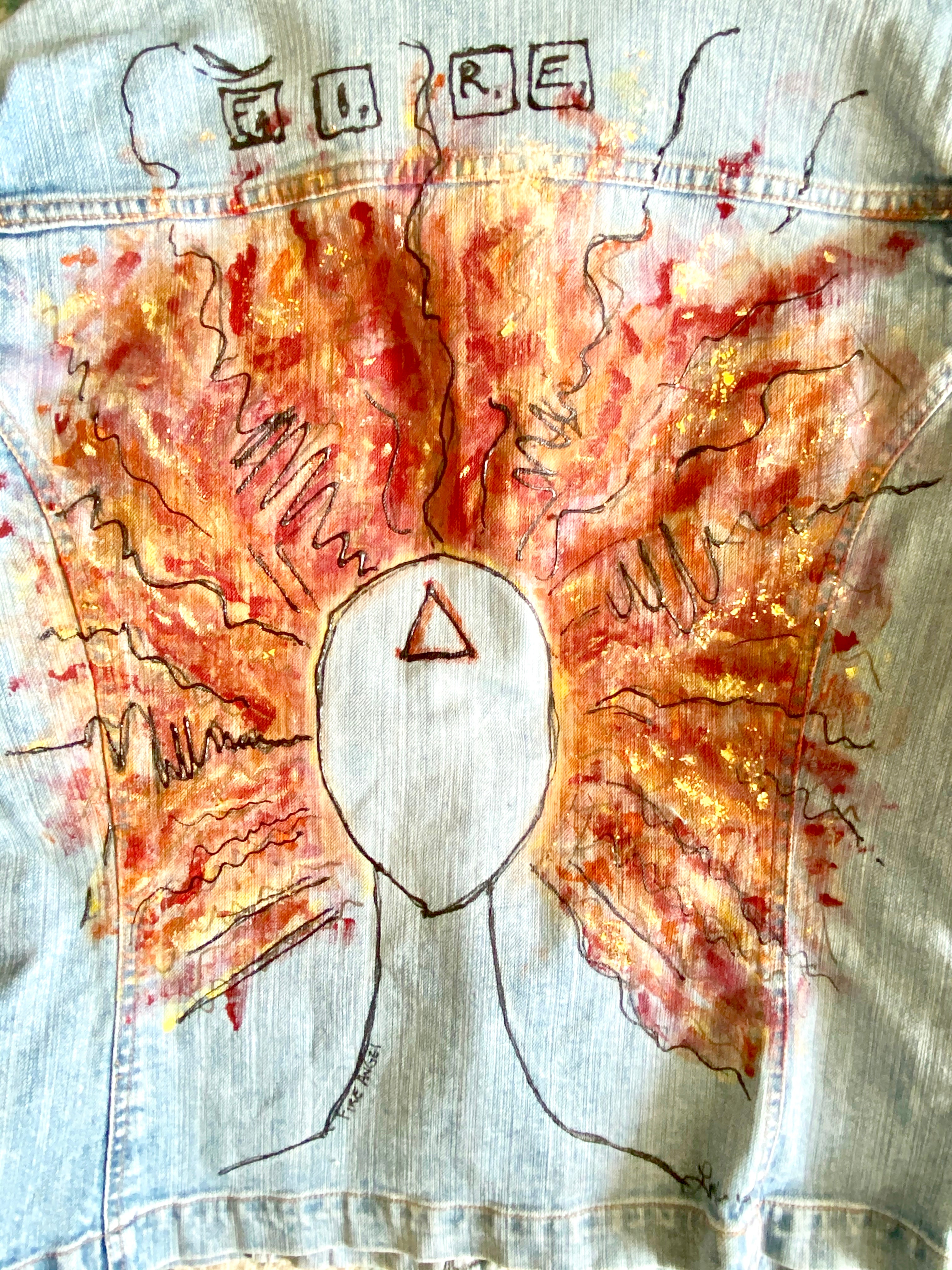 Fire Angel Jean Jacket