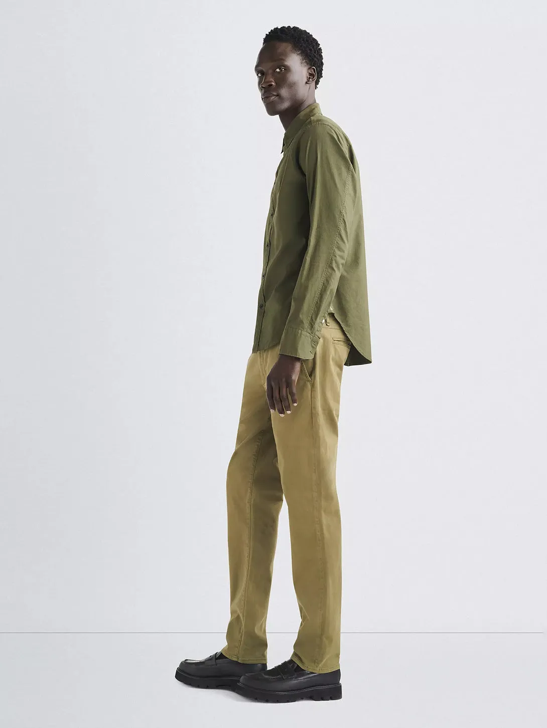 Fit 2 Stretch Twill Chino Pant - Pale Army