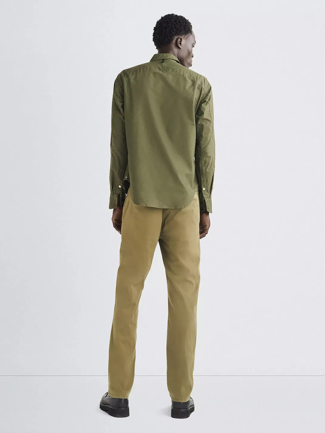 Fit 2 Stretch Twill Chino Pant - Pale Army