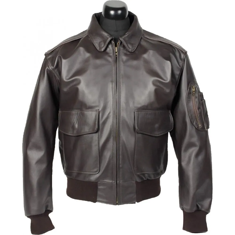 Fleet Air Arm Leather Flying Jacket