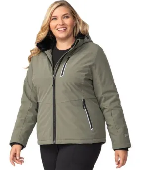 Free Country Women's Plus Size FreeCycle Thermo Super Softshell II Jacket