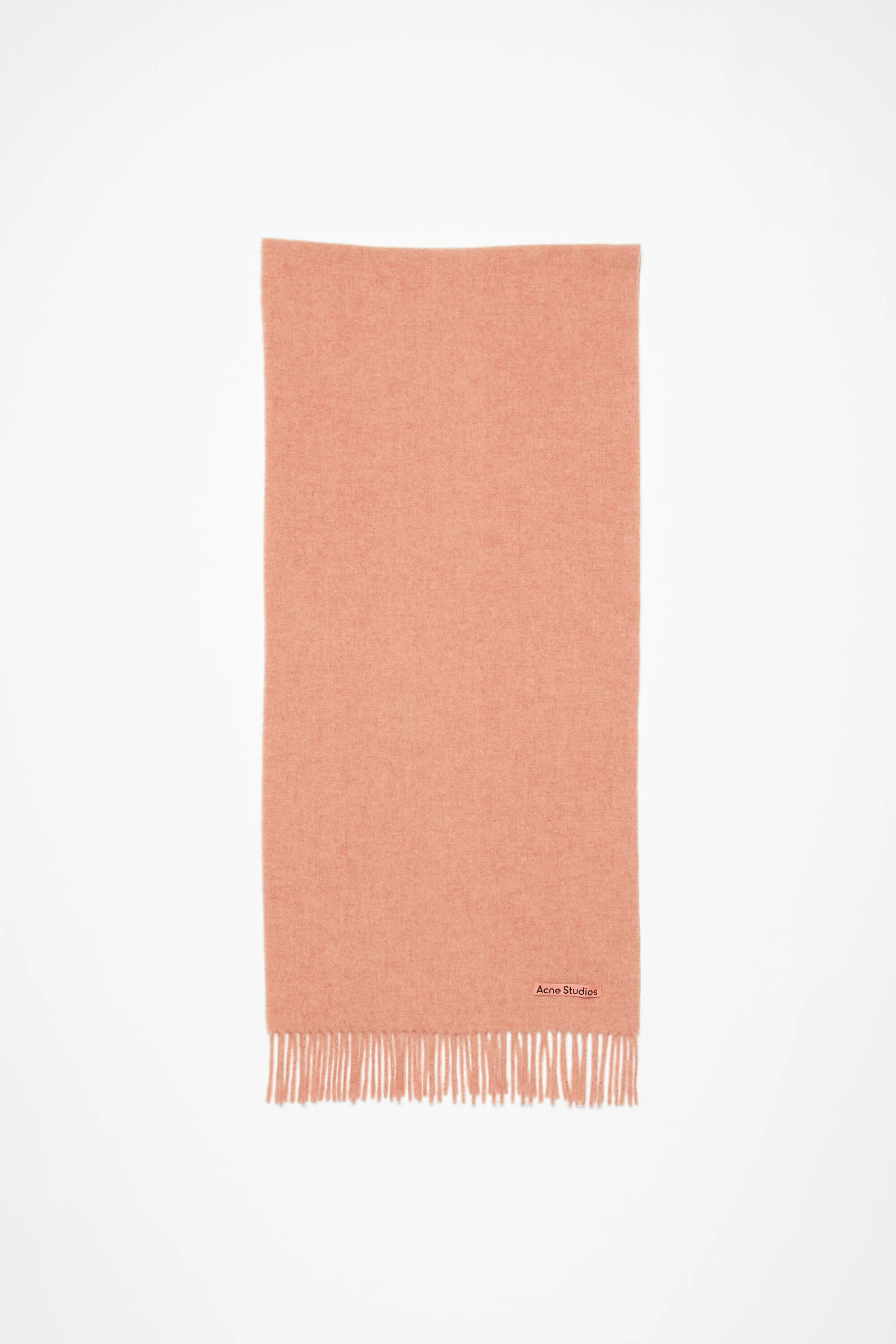 Fringe wool scarf – Narrow