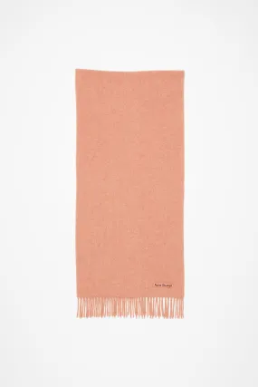 Fringe wool scarf – Narrow