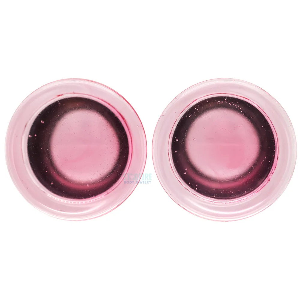 Glass Colorfront Plugs - Rosé (Premium Color)