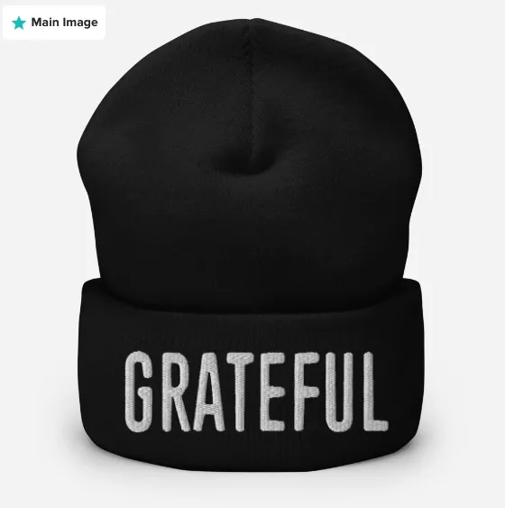 Grateful - Cuffed Beanie