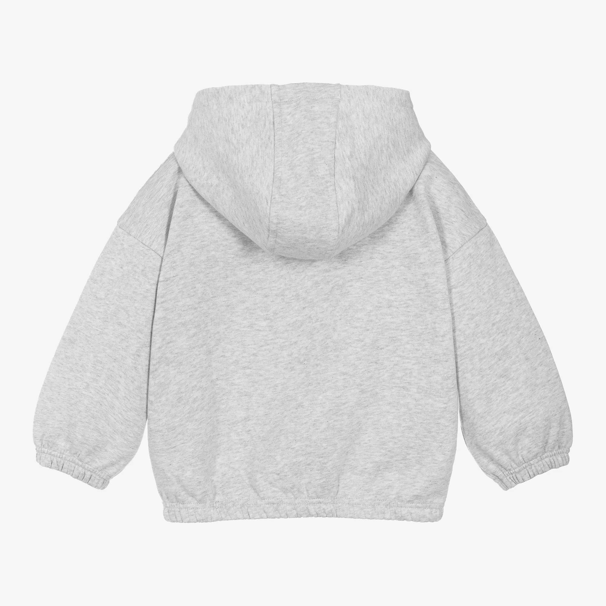 Grey Organic Cotton CouCou Print Hoodie