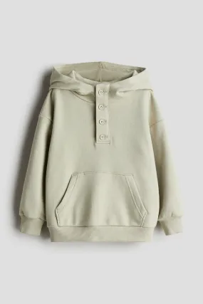 H&M Button-top Hoodie