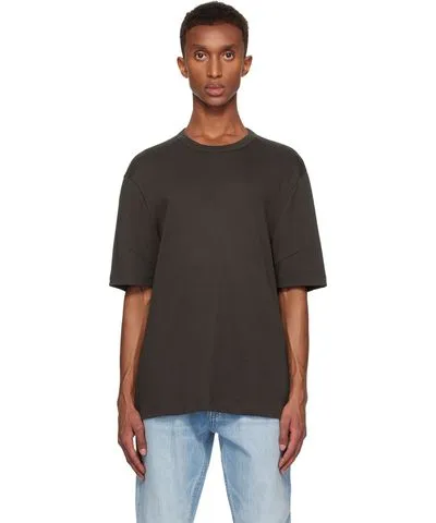 Helmut Lang Brown Apex T-shirt