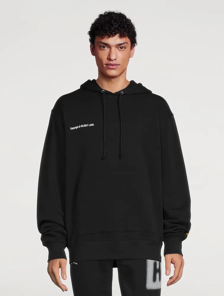 HELMUT LANG Burnout Photo Hoodie