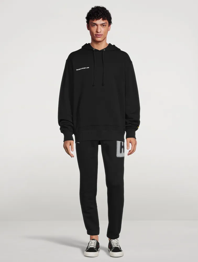 HELMUT LANG Burnout Photo Hoodie