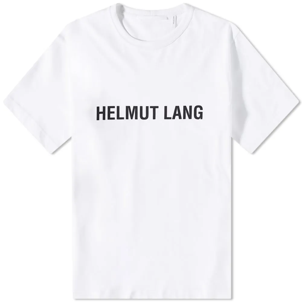 Helmut Lang Core Logo T-ShirtWhite