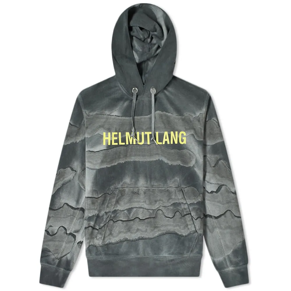 Helmut Lang Overdyed Logo HoodyMarble Dye