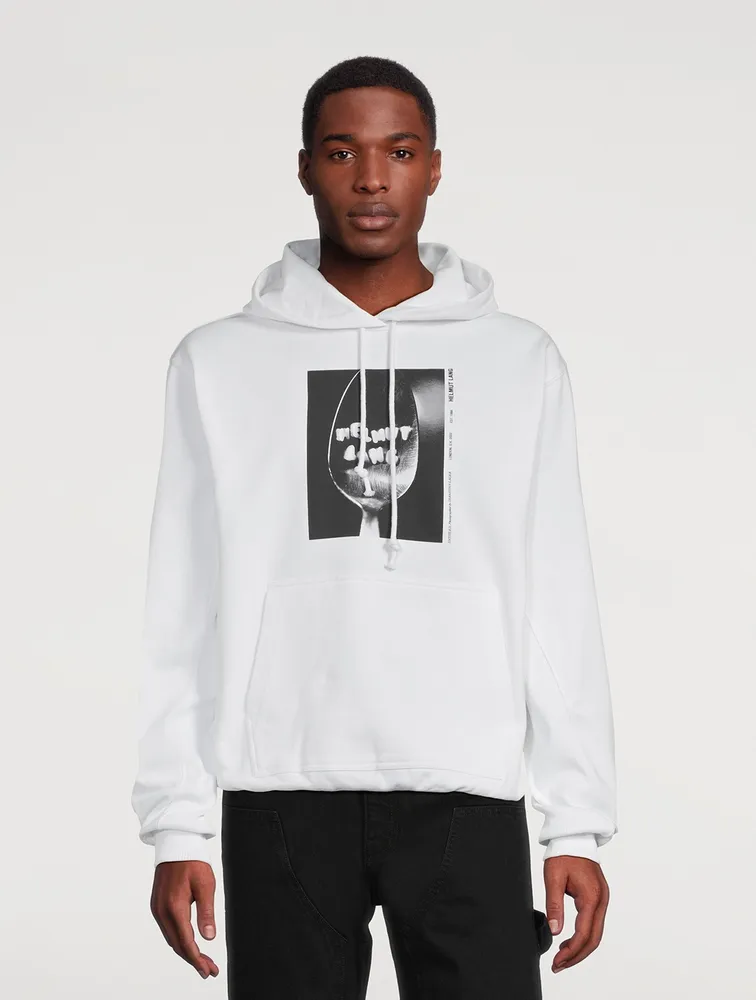 HELMUT LANG Photo Logo Hoodie