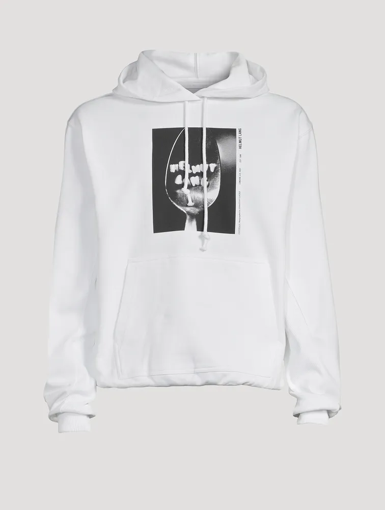 HELMUT LANG Photo Logo Hoodie