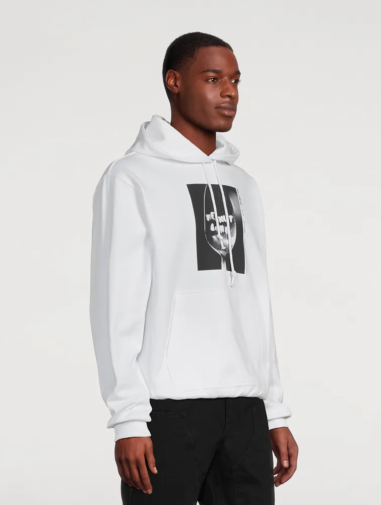 HELMUT LANG Photo Logo Hoodie