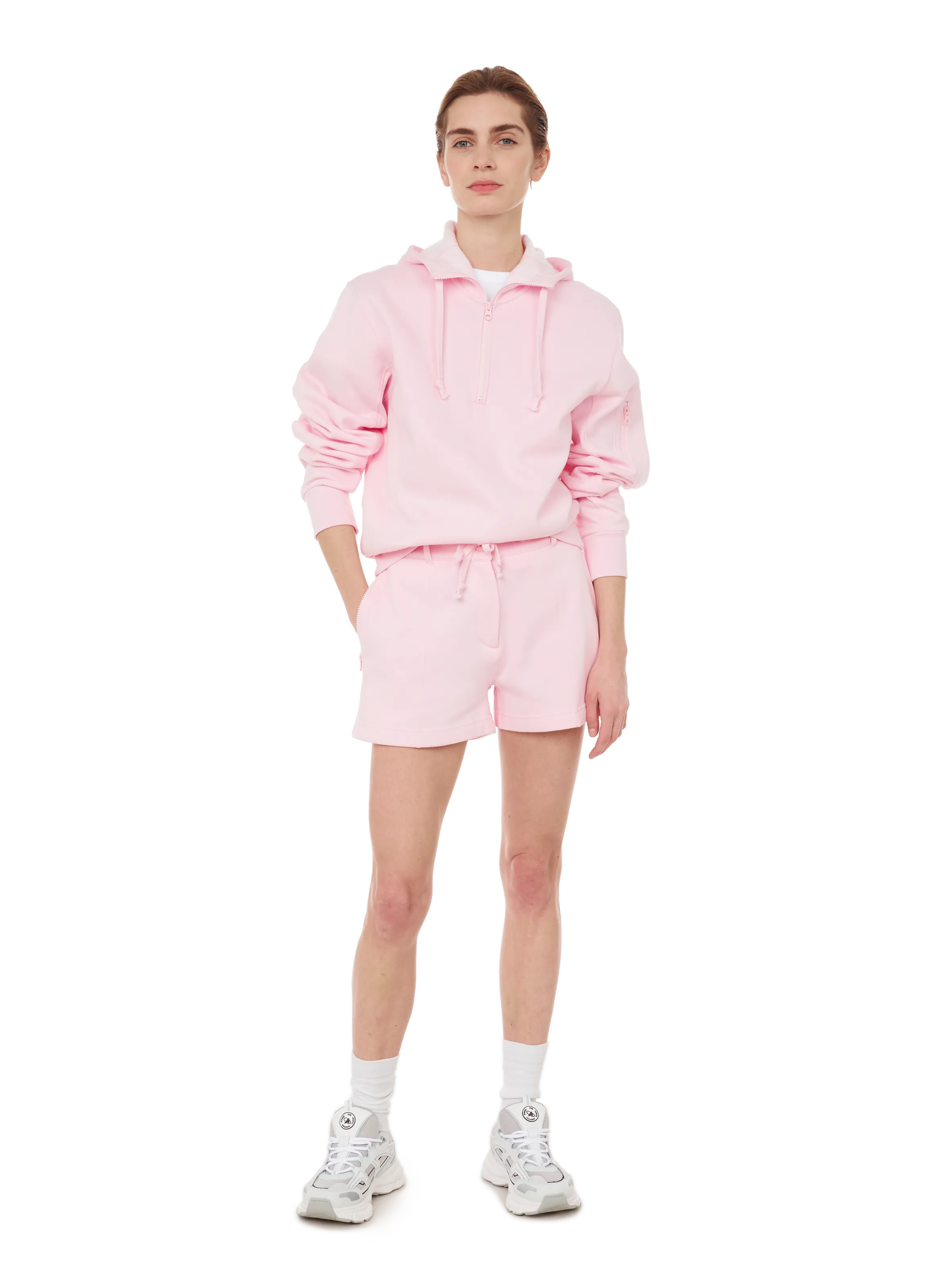 HELMUT LANG  Sport SWT cotton hoodie - Pink