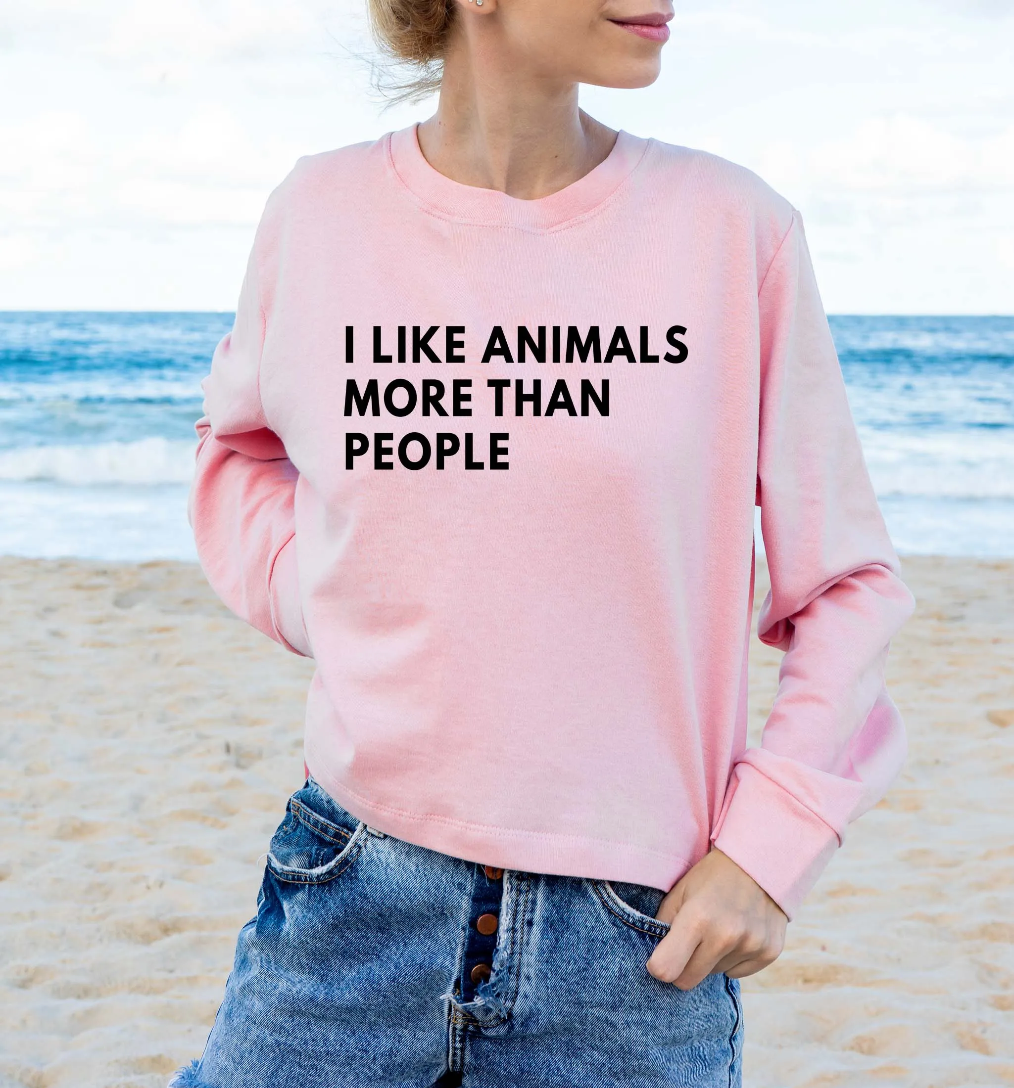 I Like Animals | Vegan Crewneck