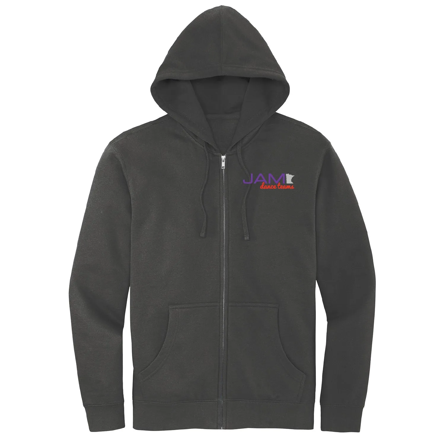 JAM Dance Team Unisex Fleece Full Zip Hoodie