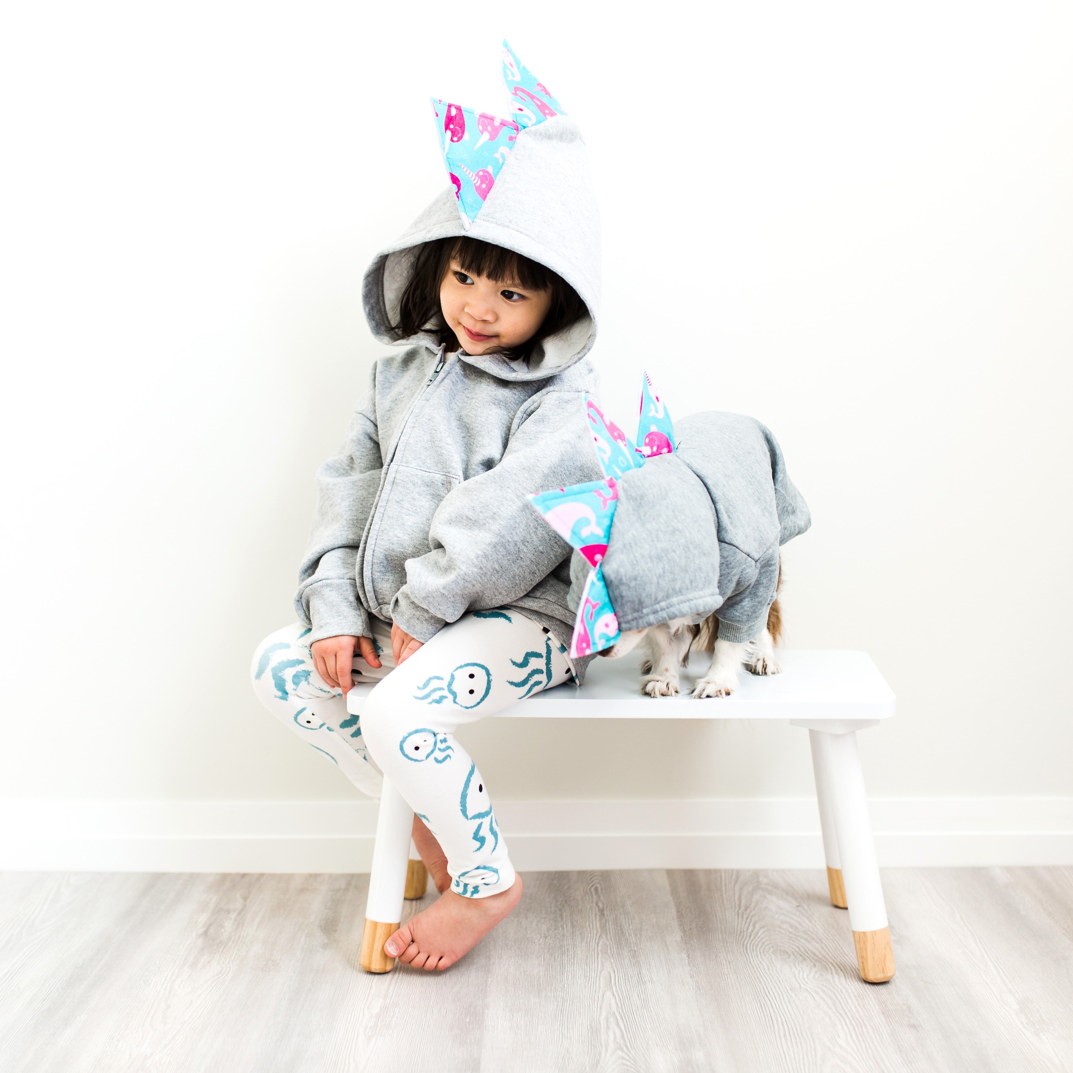 Kawaii Narwhal Hoodie