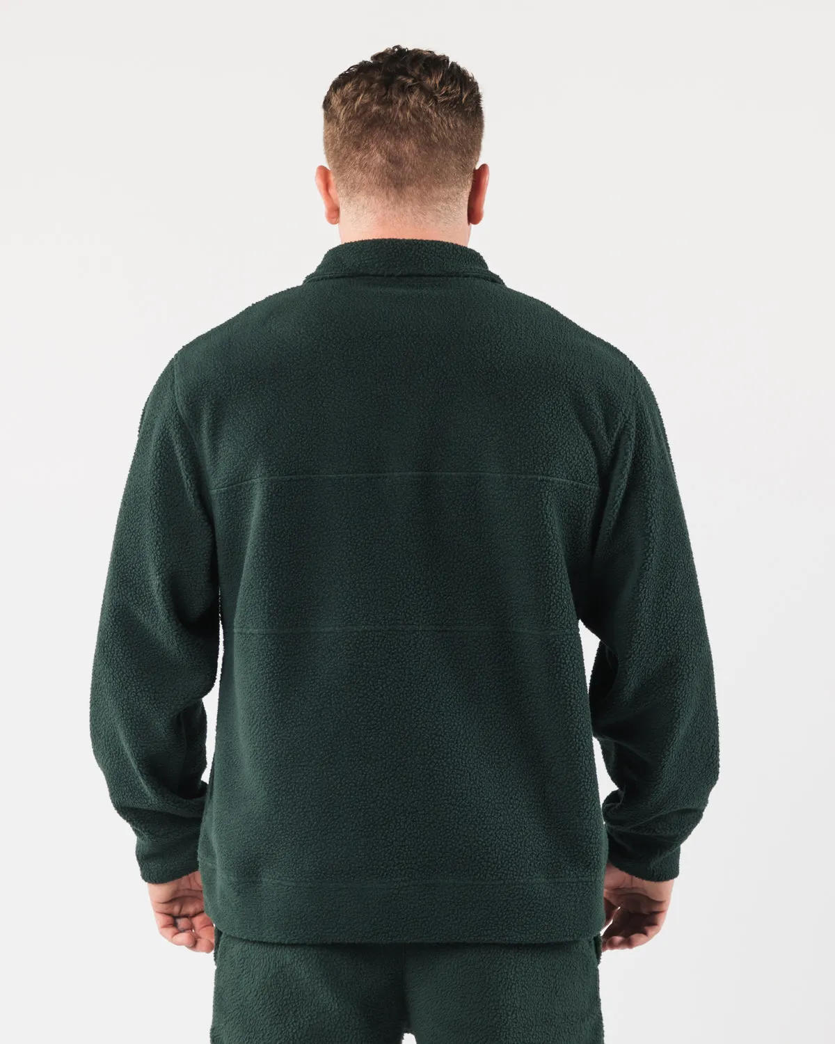 King Quarter Zip - Evergreen