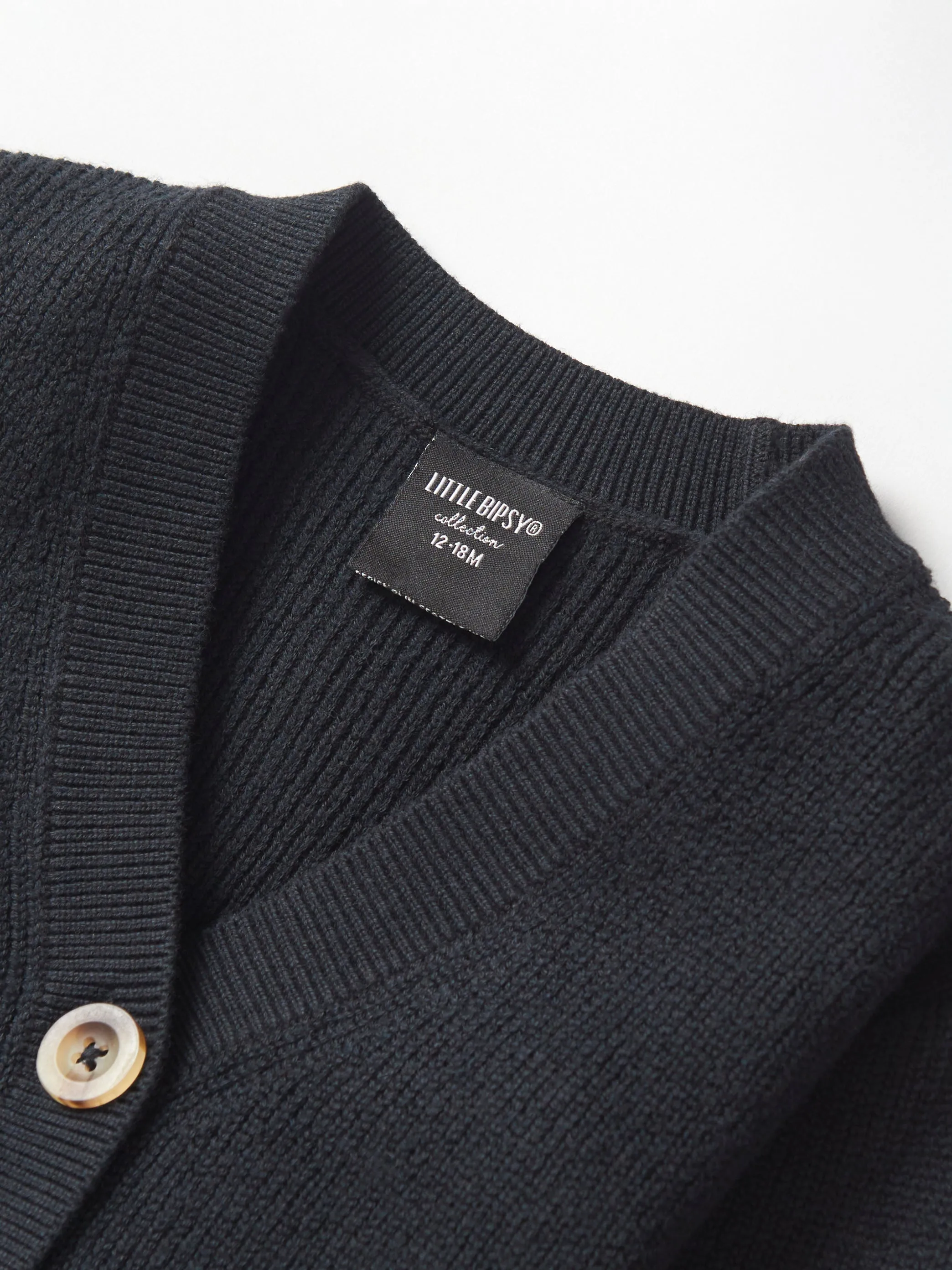 Knit Cardigan - Black