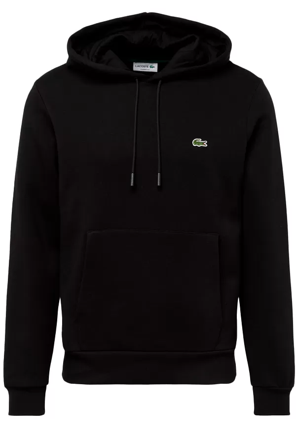 Lacoste Hoodie Organic Cotton Black