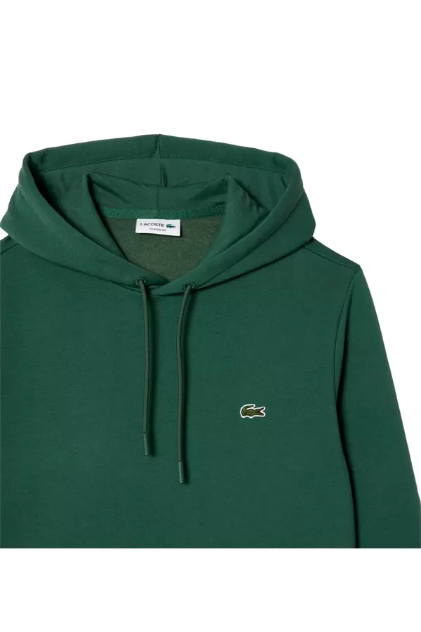 Lacoste Hoodie Organic Cotton Grass