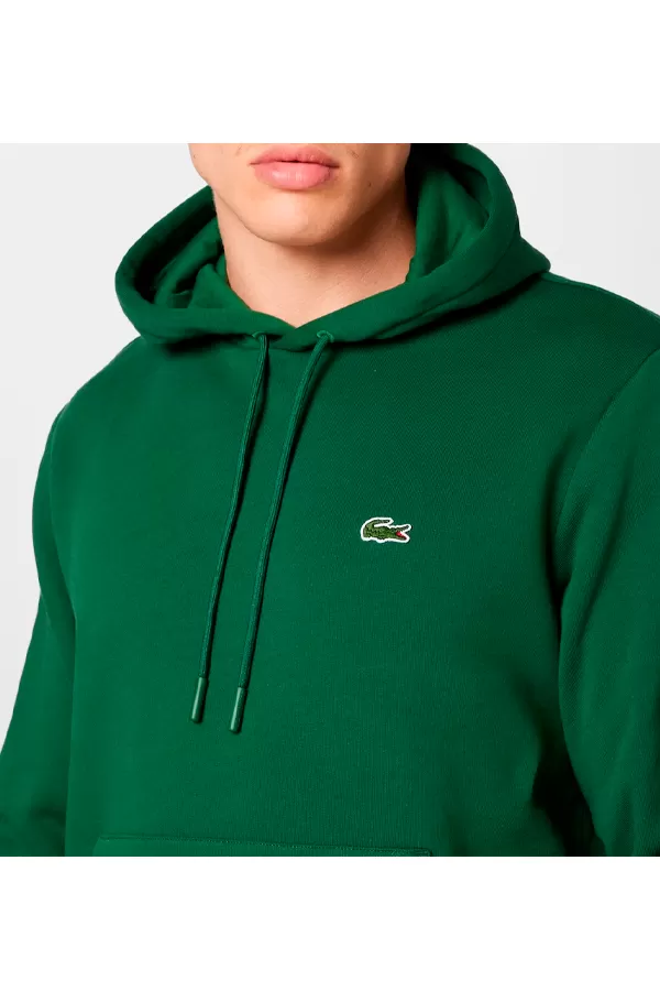 Lacoste Hoodie Organic Cotton Green