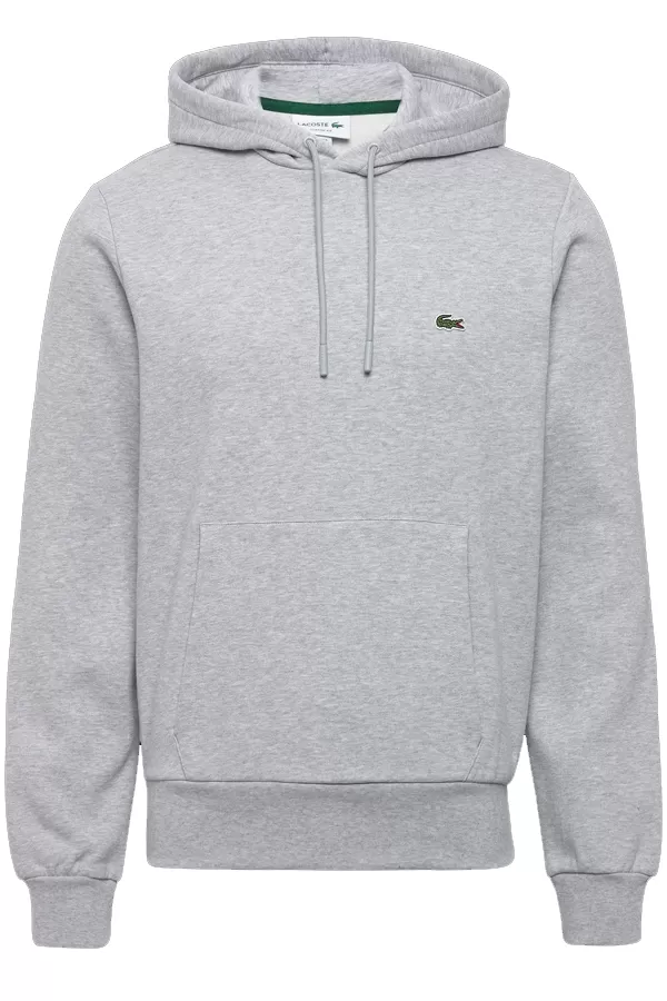 Lacoste Hoodie Organic Cotton Grey