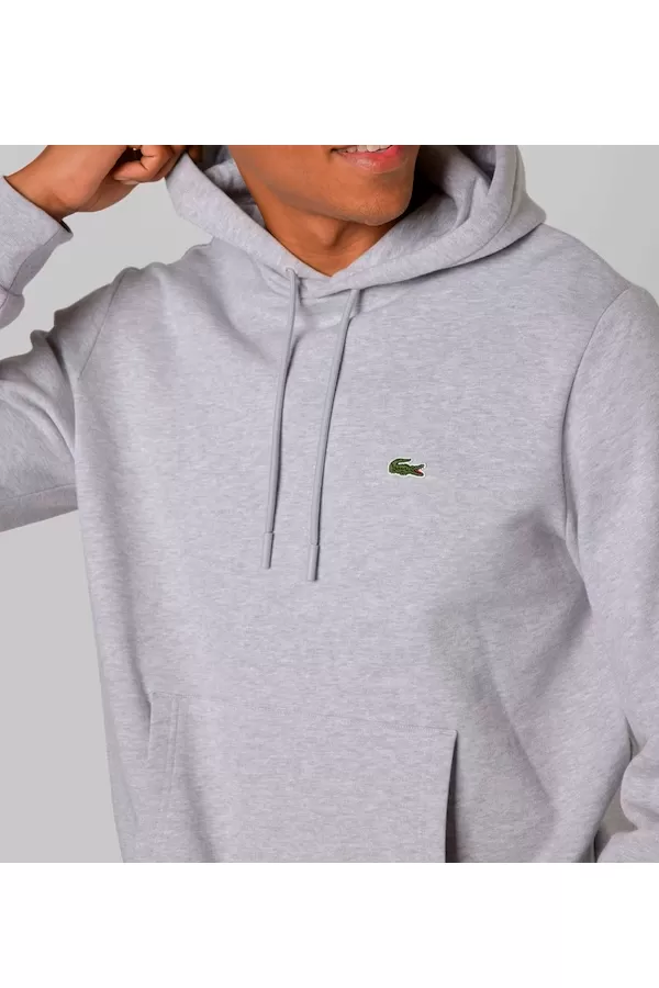 Lacoste Hoodie Organic Cotton Grey