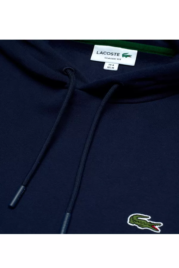 Lacoste Hoodie Organic Cotton Navy