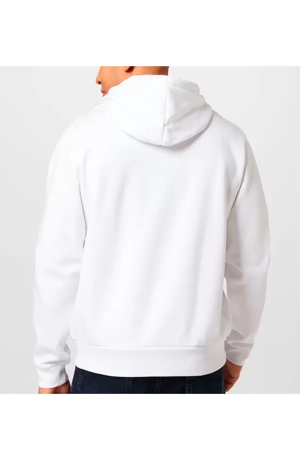 Lacoste Hoodie Organic Cotton White