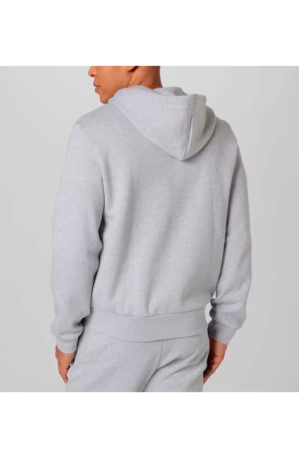 Lacoste Zip Hoodie Organic Cotton Grey