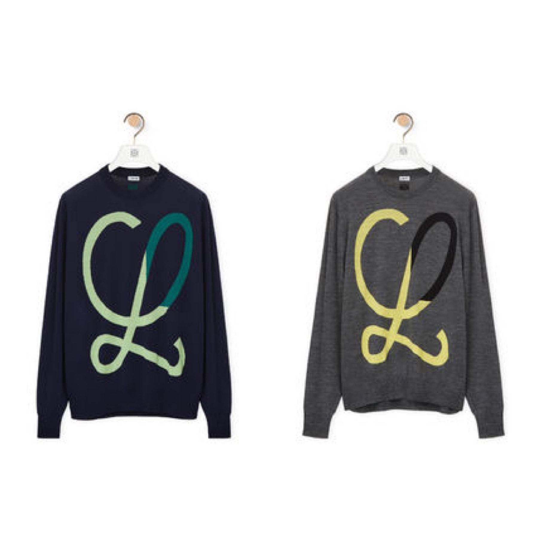 LOEWE  |L intarsia sweater in wool