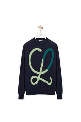 LOEWE  |L intarsia sweater in wool