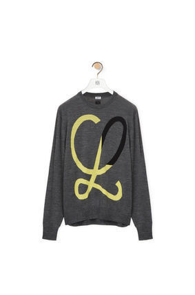 LOEWE  |L intarsia sweater in wool