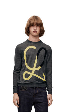 LOEWE  |L intarsia sweater in wool