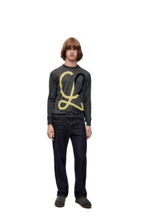 LOEWE  |L intarsia sweater in wool