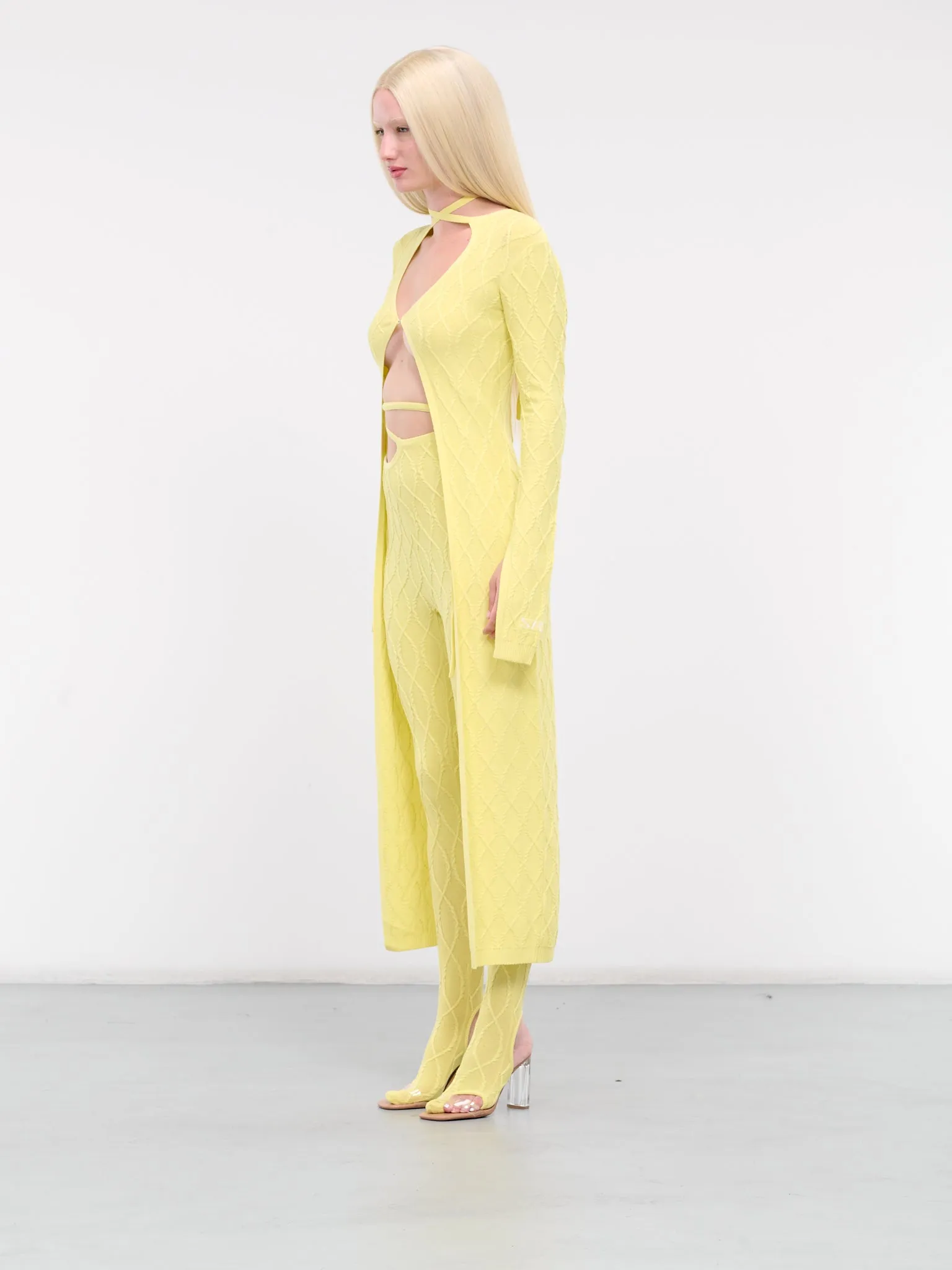 Long Salem Cardigan (998-910-YELLOW)