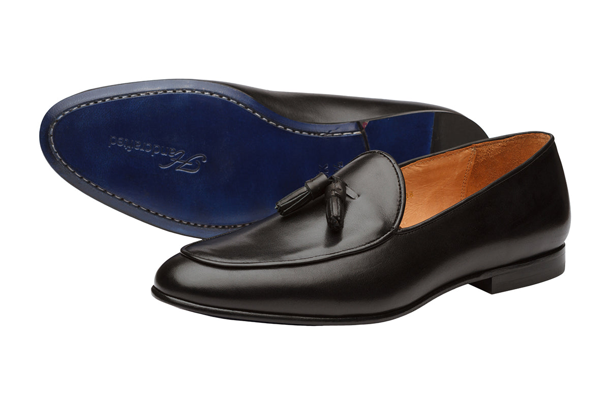 LOW HEEL BELGIAN LOAFER-B