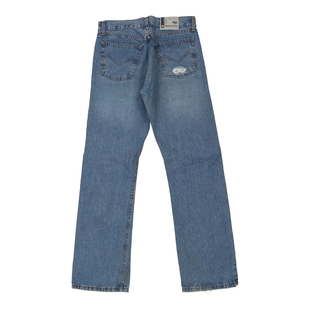 Malcom Jeans - 31W 33L Blue Cotton