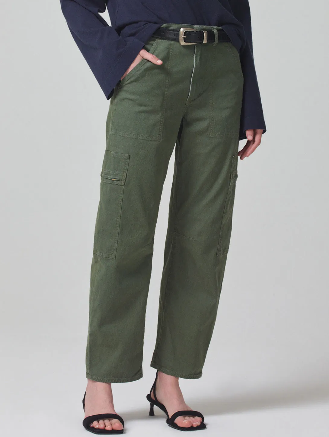 Marcelle Low Slung Easy Cargo Pant - Surplus