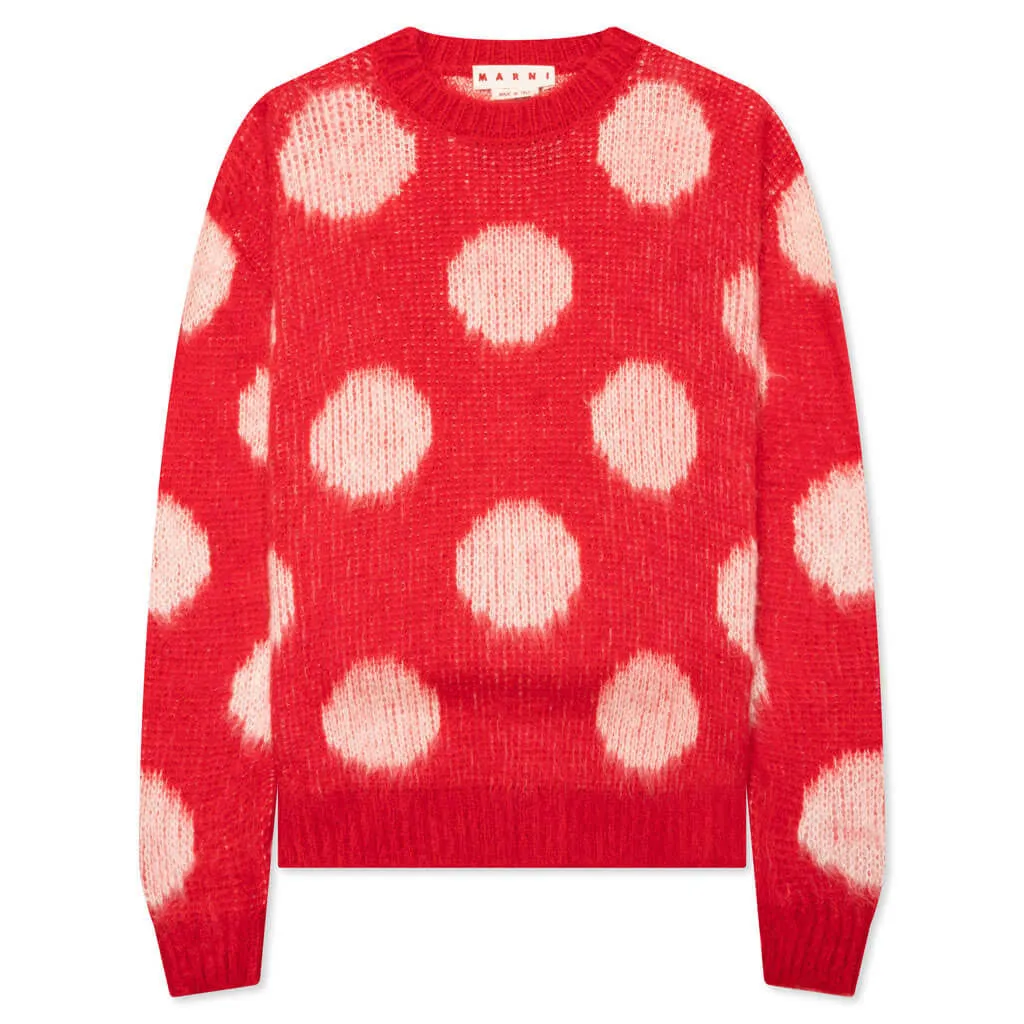 Marni Roundneck Sweater 'tulip'