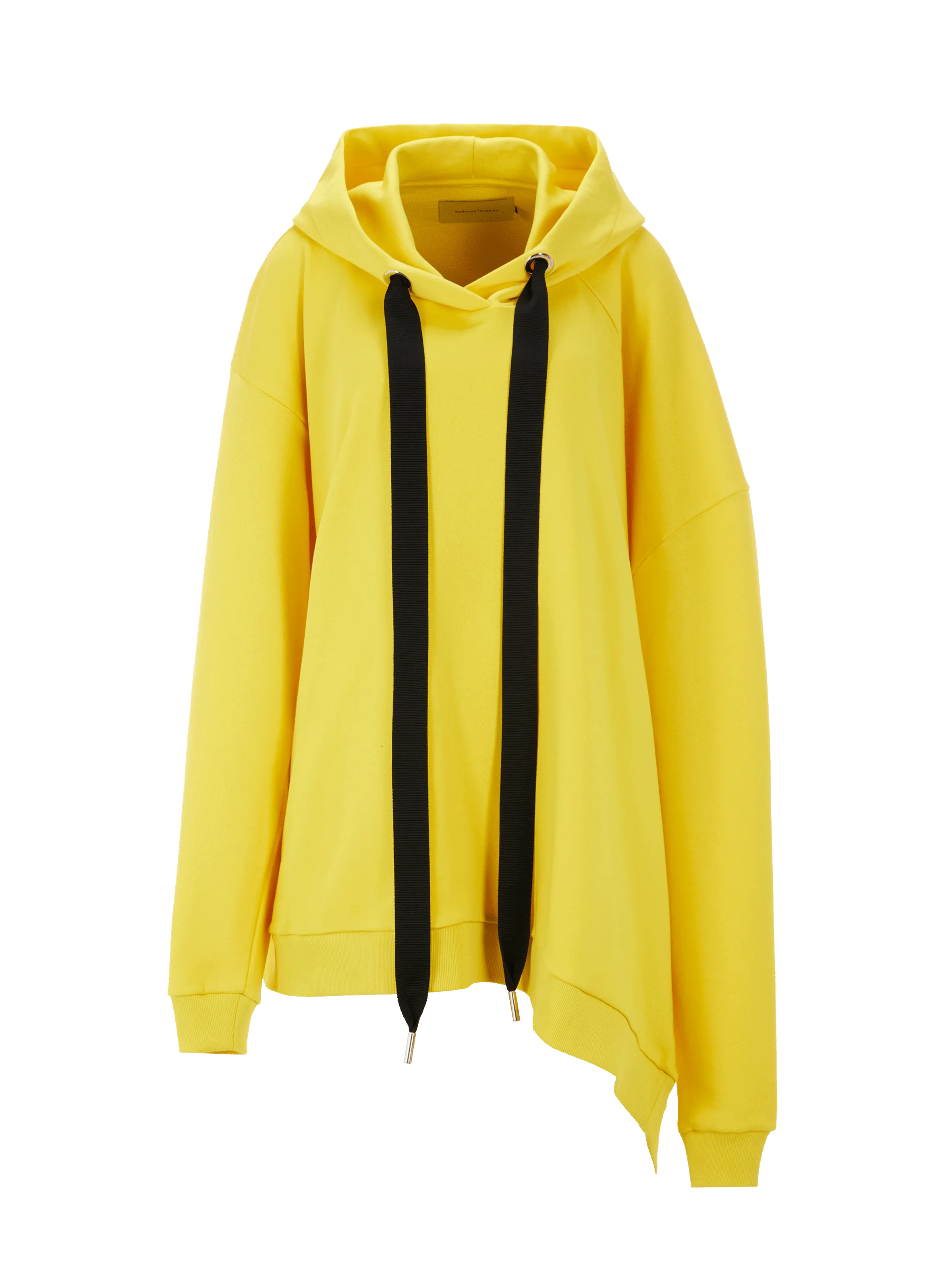 Marques almeida  Oversized organic cotton hoodie - Yellow