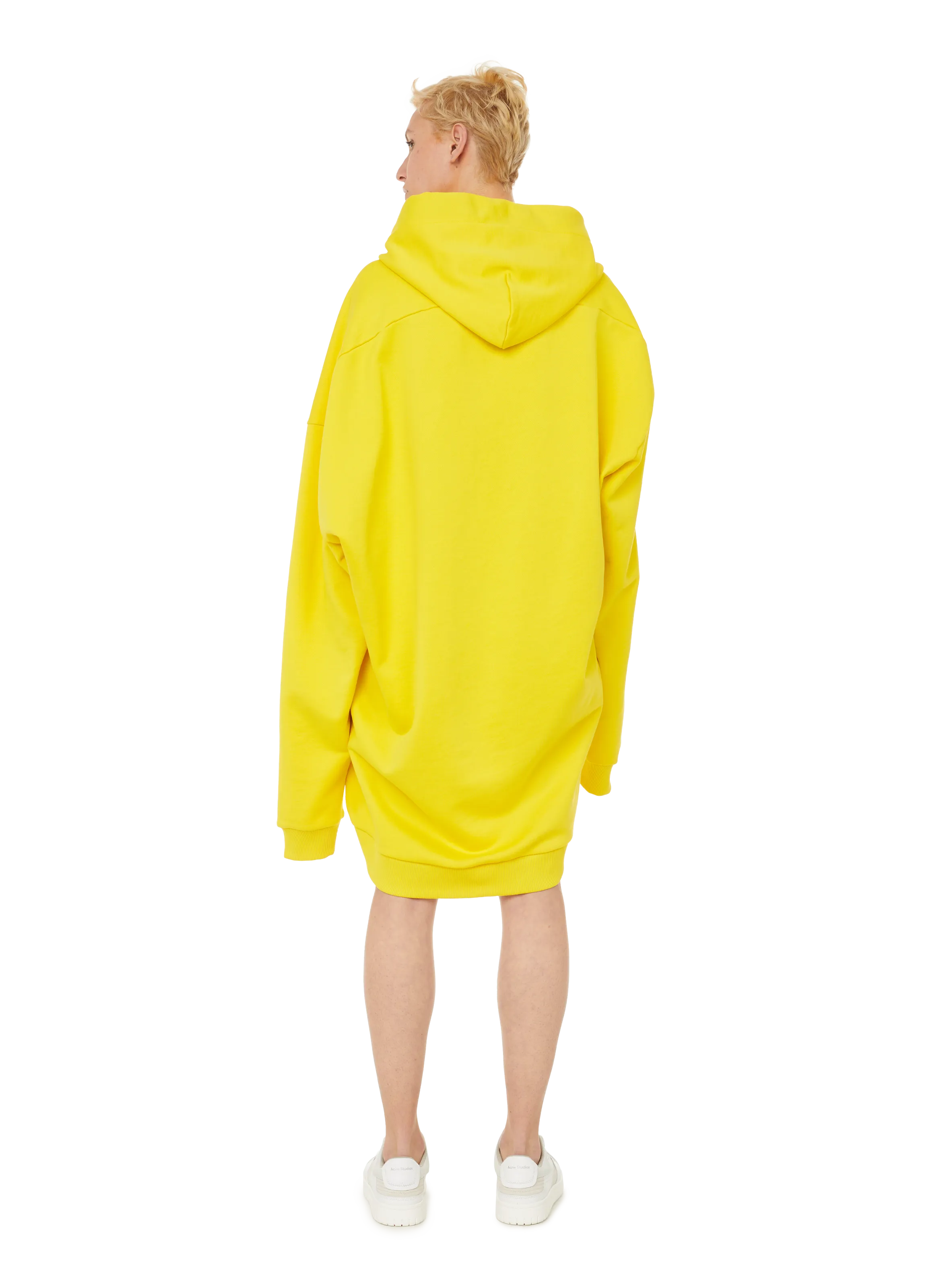 Marques almeida  Oversized organic cotton hoodie - Yellow