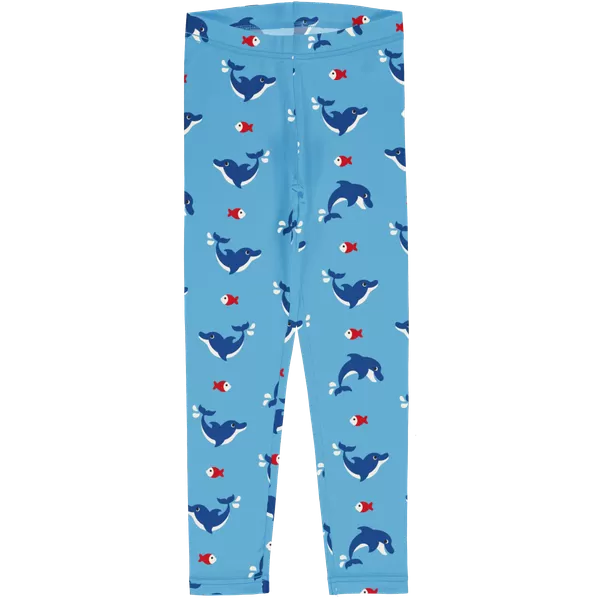 Maxomorra Dolphin Organic Cotton Leggings