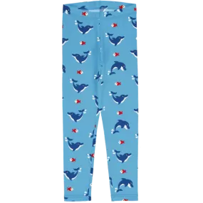 Maxomorra Dolphin Organic Cotton Leggings