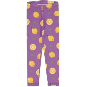 Maxomorra Lemon Organic Cotton Leggings